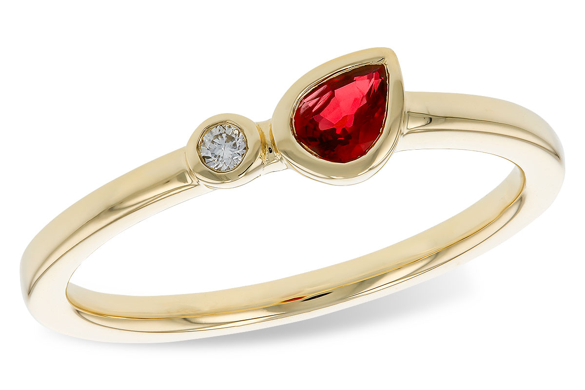 C329-74886: LDS RG .24 RUBY .26 TGW
