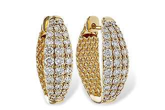 C329-76640: EARRINGS 1.50 TW