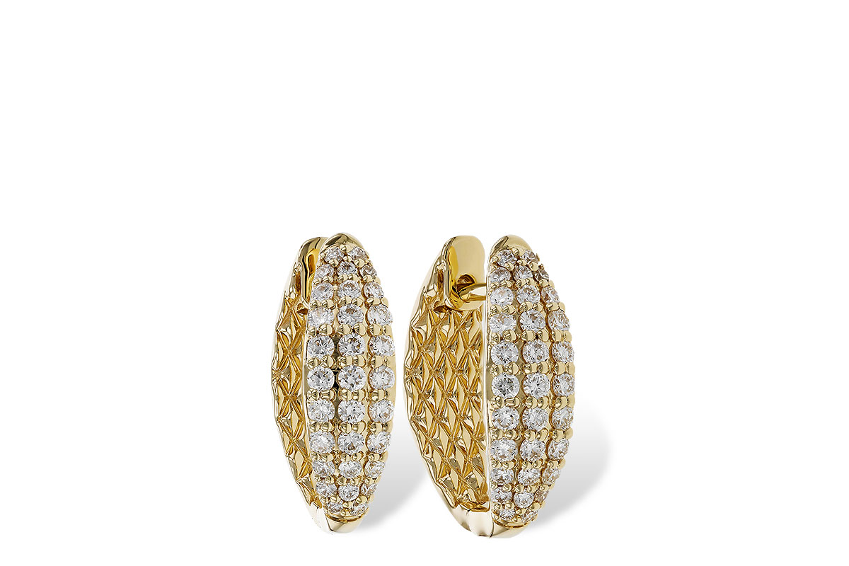 C329-76686: EARRINGS .50 TW