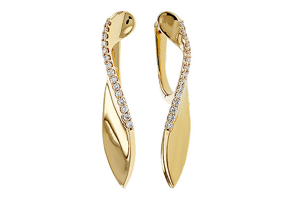 C329-80304: EARRINGS .18 TW