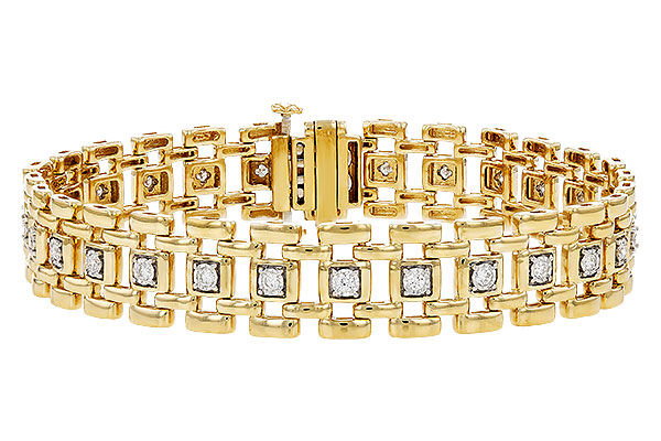 C329-81204: BRACELET .50 TW (7")