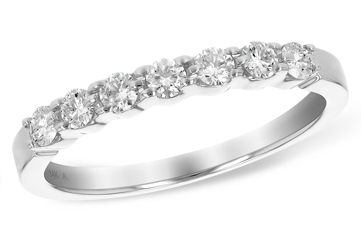 D238-86640: LDS DIA WED RG .33 TW (7 STONES)