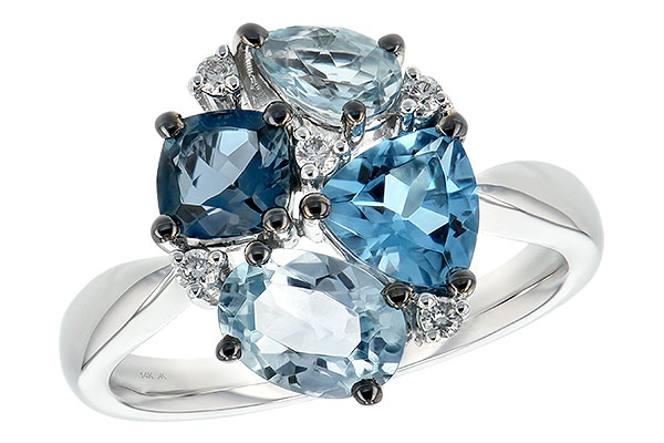 D244-28458: LDS RG 2.57 BLUE TOPAZ 2.65 TGW