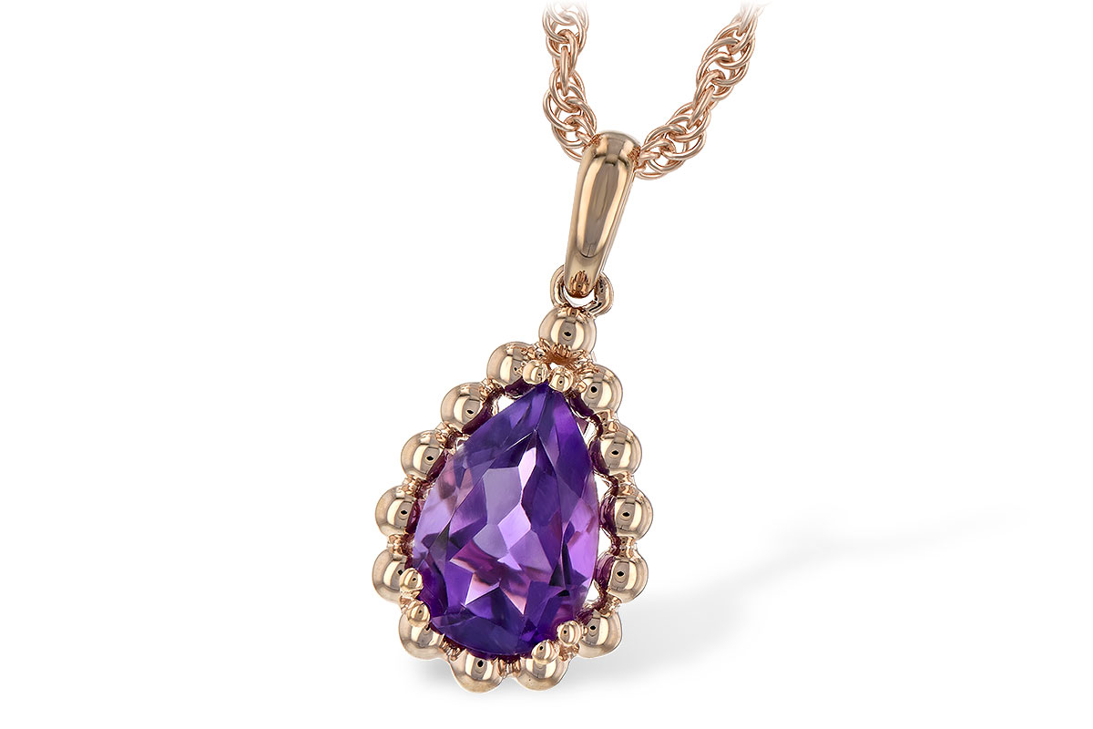 D244-31249: NECKLACE 1.06 CT AMETHYST