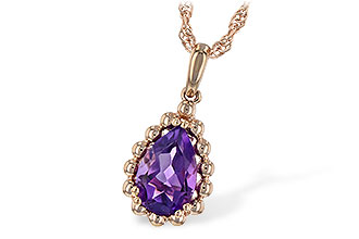 D244-31249: NECKLACE 1.06 CT AMETHYST