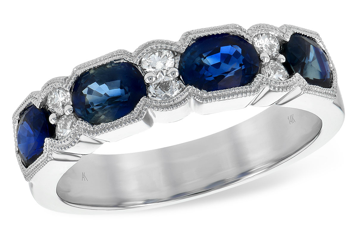 D244-35804: LDS WED RG 1.72 SAPPHIRE 1.90 TGW (5x4MM SAPP)