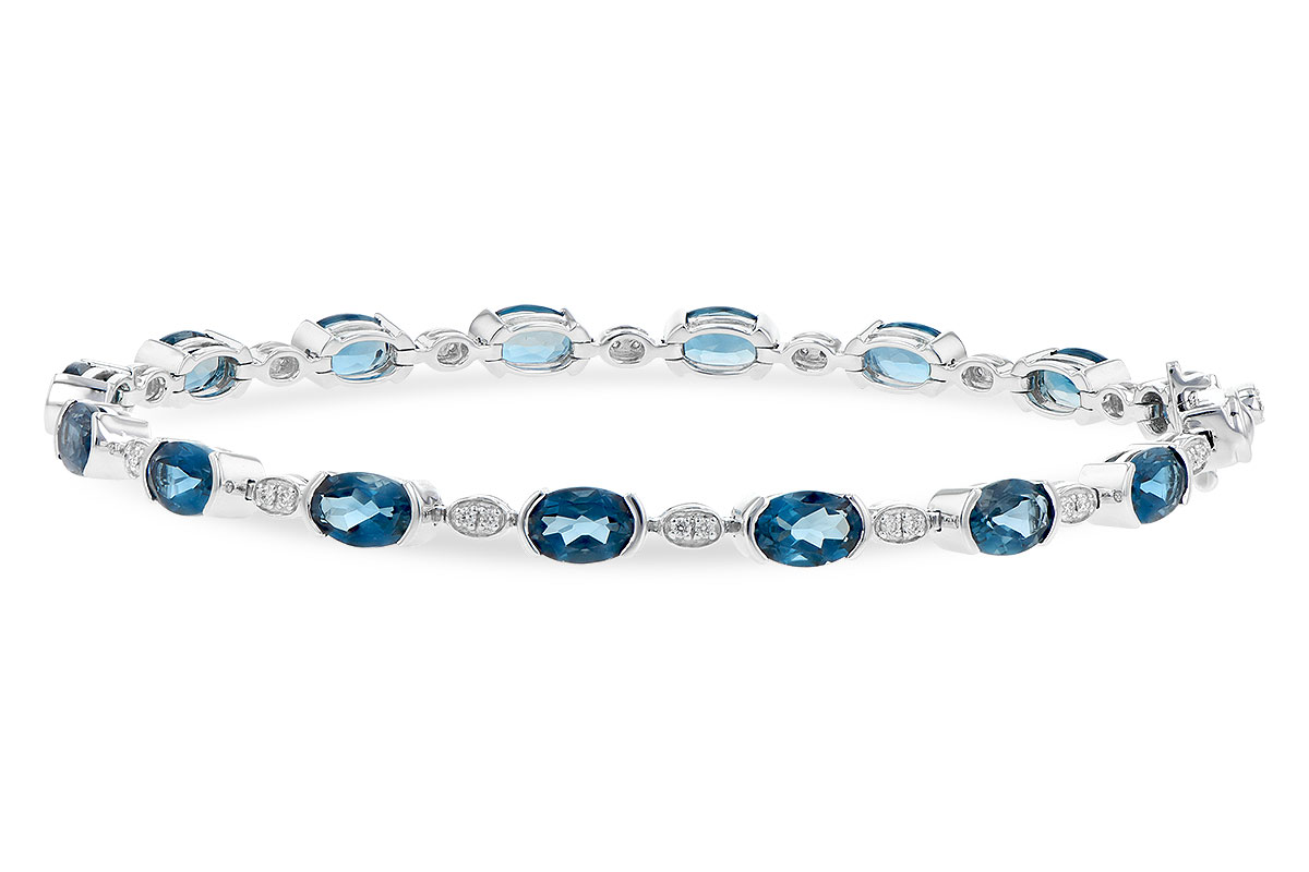 D245-23995: BRACELET 7.20 LONDON BLUE TOPAZ 7.36 TGW