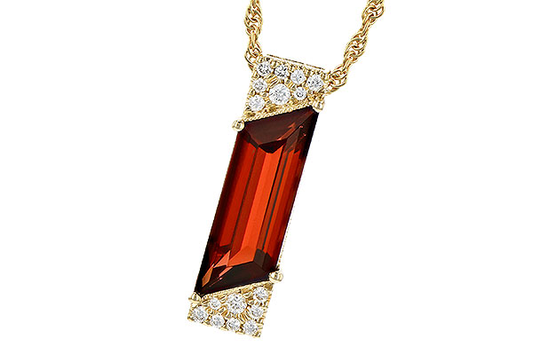 D327-94849: NECK 2.16 GARNET 2.25 TGW