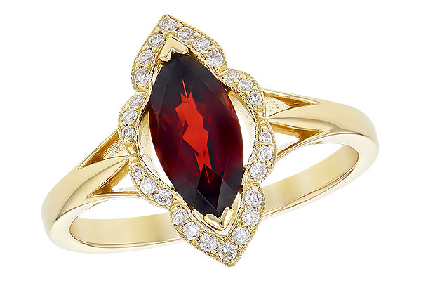 D327-98467: LDS RG 1.25 GARNET 1.36 TGW