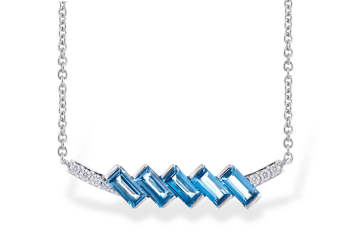 D327-98522: NECK .75 LONDON BLUE TOPAZ .80 TGW