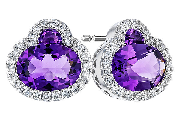 D328-83040: EARR 1.99 TW AMETHYST 2.20 TGW