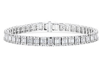 D328-83967: BRACELET 2.72 TW BAGUETTES 4.10 TW