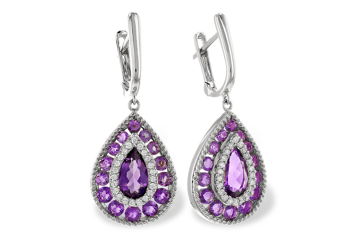 D328-89431: EARR 2.29 TW AMETHYST 2.45 TGW
