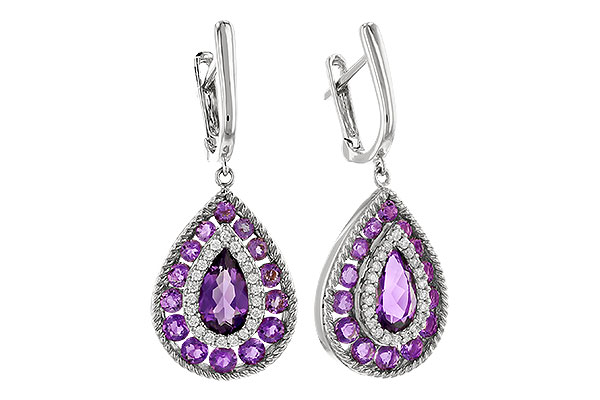 D328-89431: EARR 2.29 TW AMETHYST 2.45 TGW