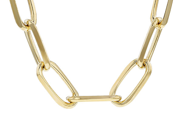 D329-73004: PAPERCLIP XL (16IN, 5.2MM, 14KT, LOBSTER CLASP)