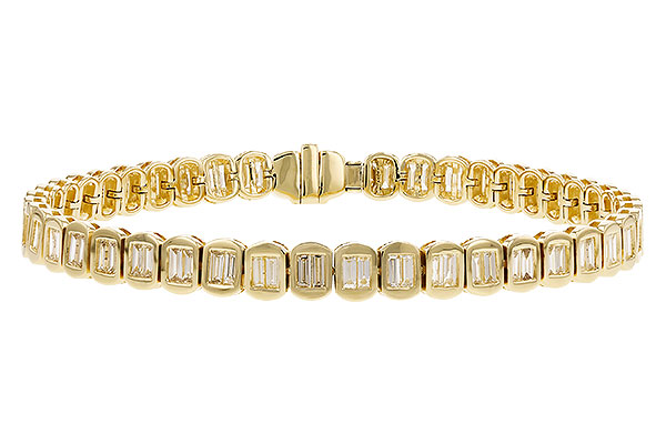 D329-73067: BRACELET 2.30 TW BAGUETTE (7")