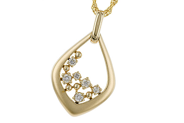 D329-74867: NECKLACE .25 TW