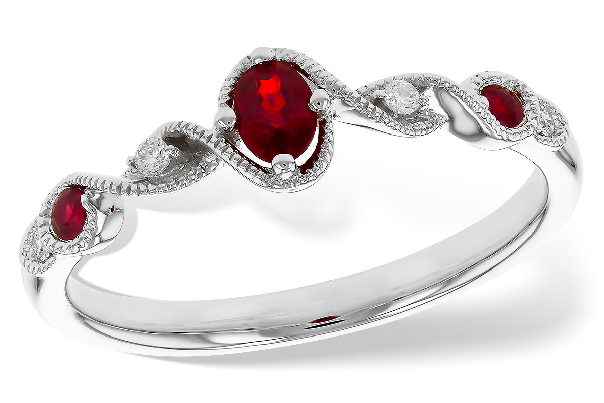 D329-74886: LDS RG .27 TW RUBY .31 TGW