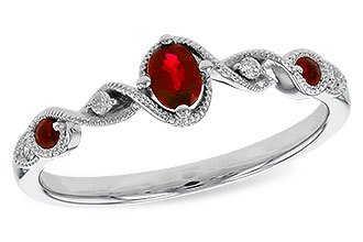 D329-74886: LDS RG .27 TW RUBY .31 TGW