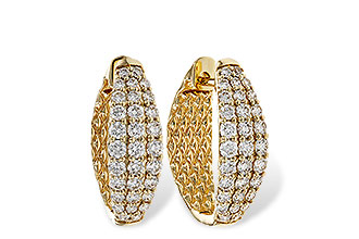 D329-76640: EARRINGS 1.00 TW