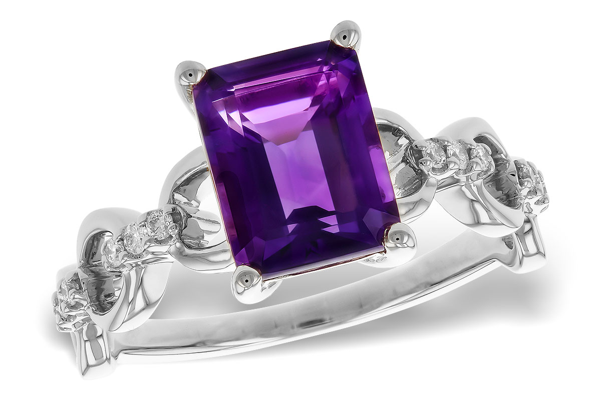 D329-79386: LDS RG 1.95 AMETHYST 2.05 TGW (9x7MM AMY)