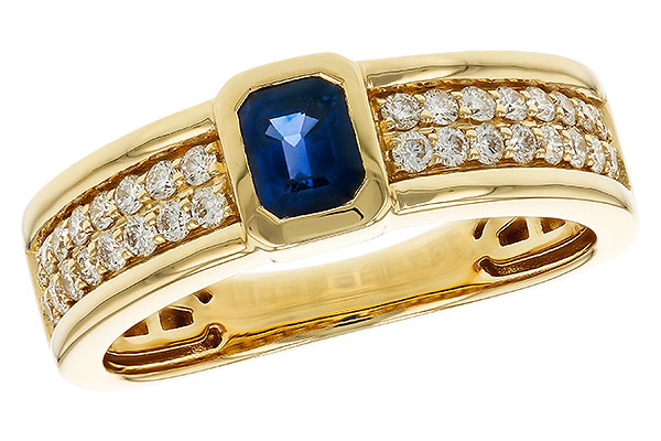 D329-79440: LDS RG .55 SAPPHIRE .88 TGW (5x4MM SA)