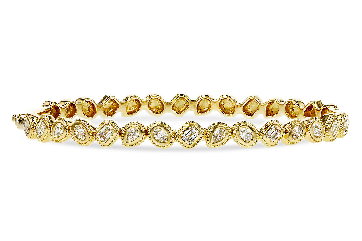 D329-80349: BANGLE 1.00 TW FANCY CUT DIAS