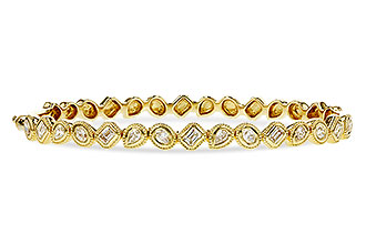 D329-80349: BANGLE 1.00 TW FANCY CUT DIAS