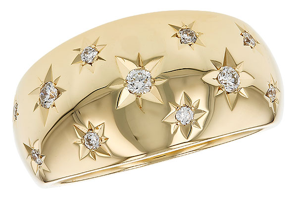 D330-63967: LDS DIA WEDDING RING .18 TW