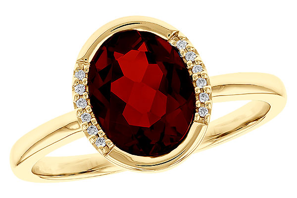 D330-64867: LDS RG 2.02 TW GARNET 2.05 TGW (9x7 GAR)