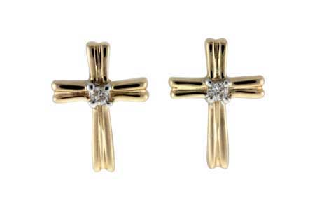 E055-25767: EARRINGS .03 TW