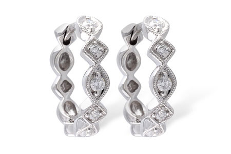 E056-09367: EARRINGS .22 TW