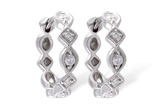E056-09367: EARRINGS .22 TW
