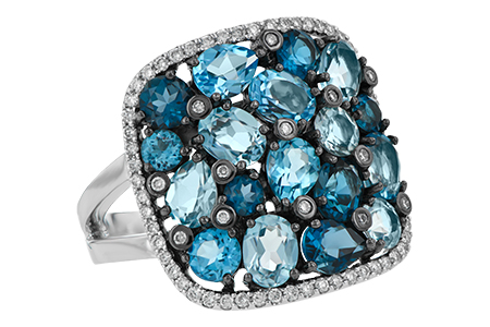 E242-50304: LDS RG 3.67 BLUE TOPAZ 3.94 TGW