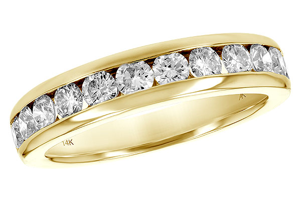 E243-43967: LDS WED RG 1.00 TW (12 STONES)