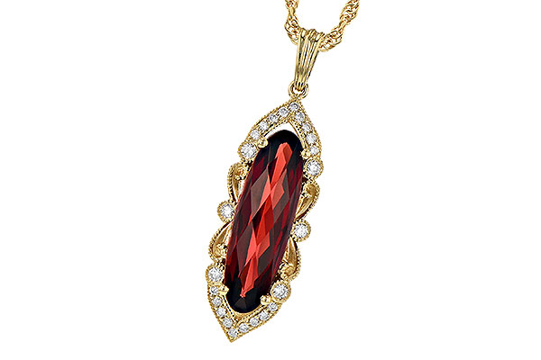 E245-23976: NECK 2.58 GARNET 2.70 TGW