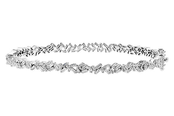 E327-92140: BANGLE .84 TW BAGUETTE DIAS
