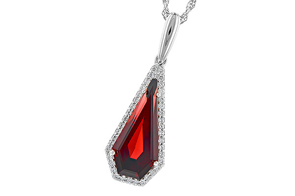 E327-93004: NECK 4.00 GARNET 4.17 TGW