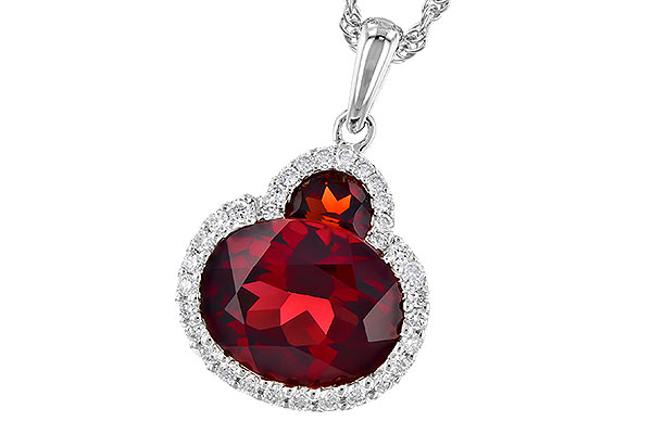 E327-98531: NECK 3.02 TW GARNET 3.16 TGW