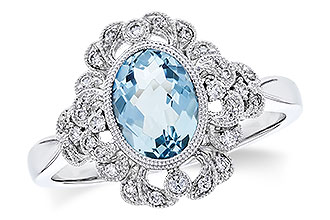 E328-83967: LDS RG .98 AQUA 1.14 TGW (8x6MM AQ)