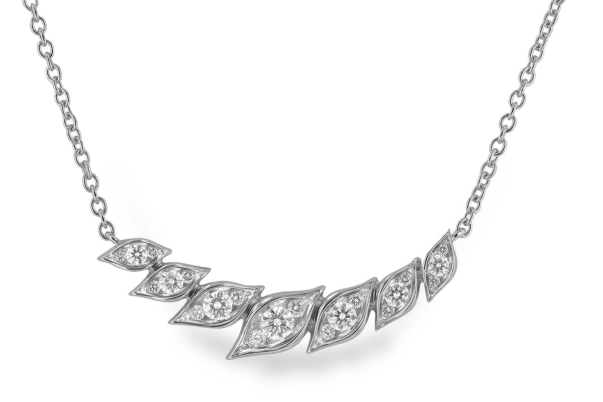 E329-73031: NECKLACE .36 TW