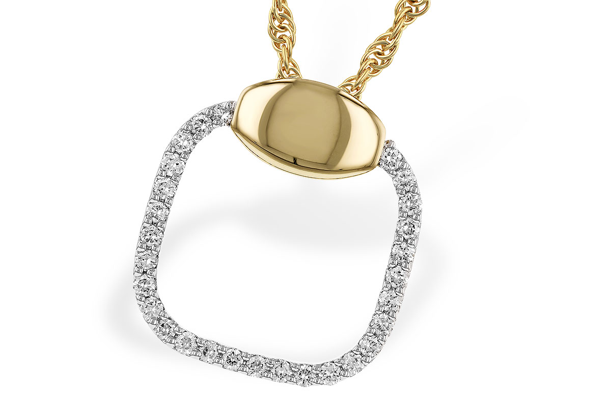 E329-78476: NECKLACE .20 TW