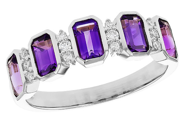 E329-81213: LDS RG 1.18 TW AMETHYST 1.30 TGW