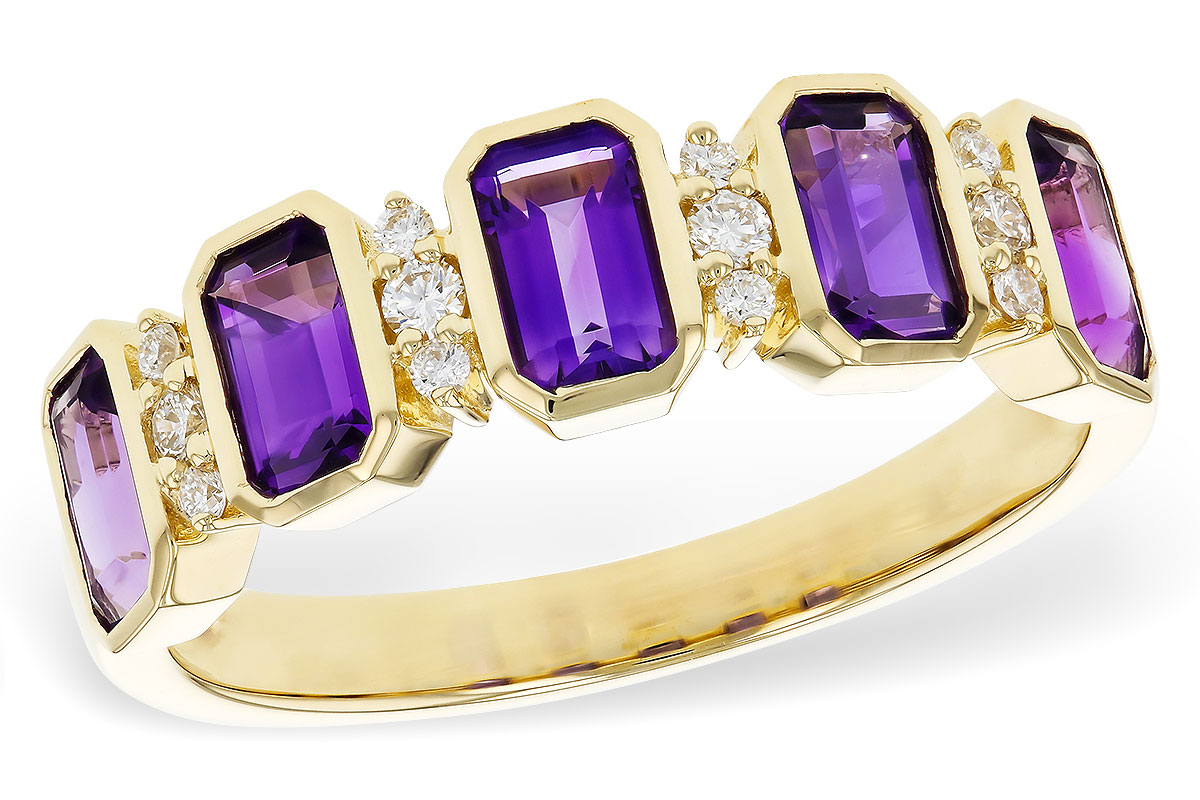 E329-81213: LDS RG 1.18 TW AMETHYST 1.30 TGW