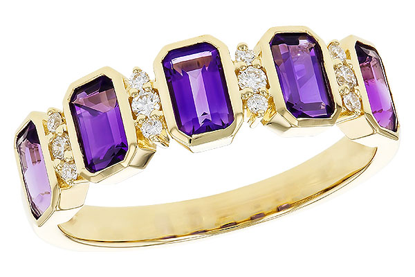 E329-81213: LDS RG 1.18 TW AMETHYST 1.30 TGW
