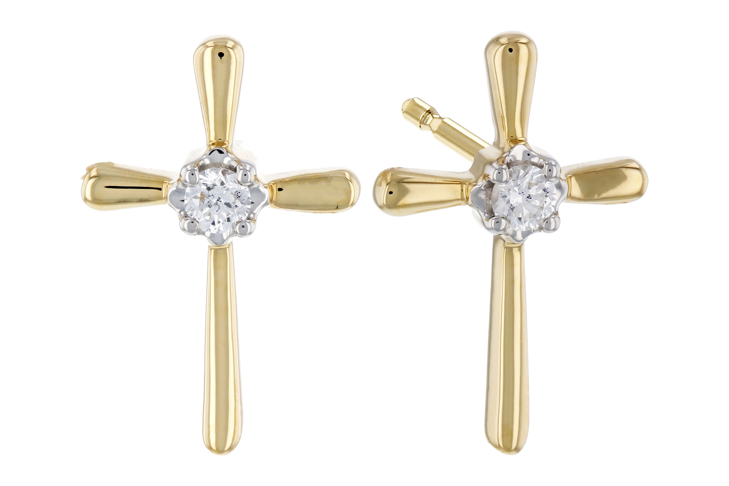 E330-64849: EARRINGS .04 TW