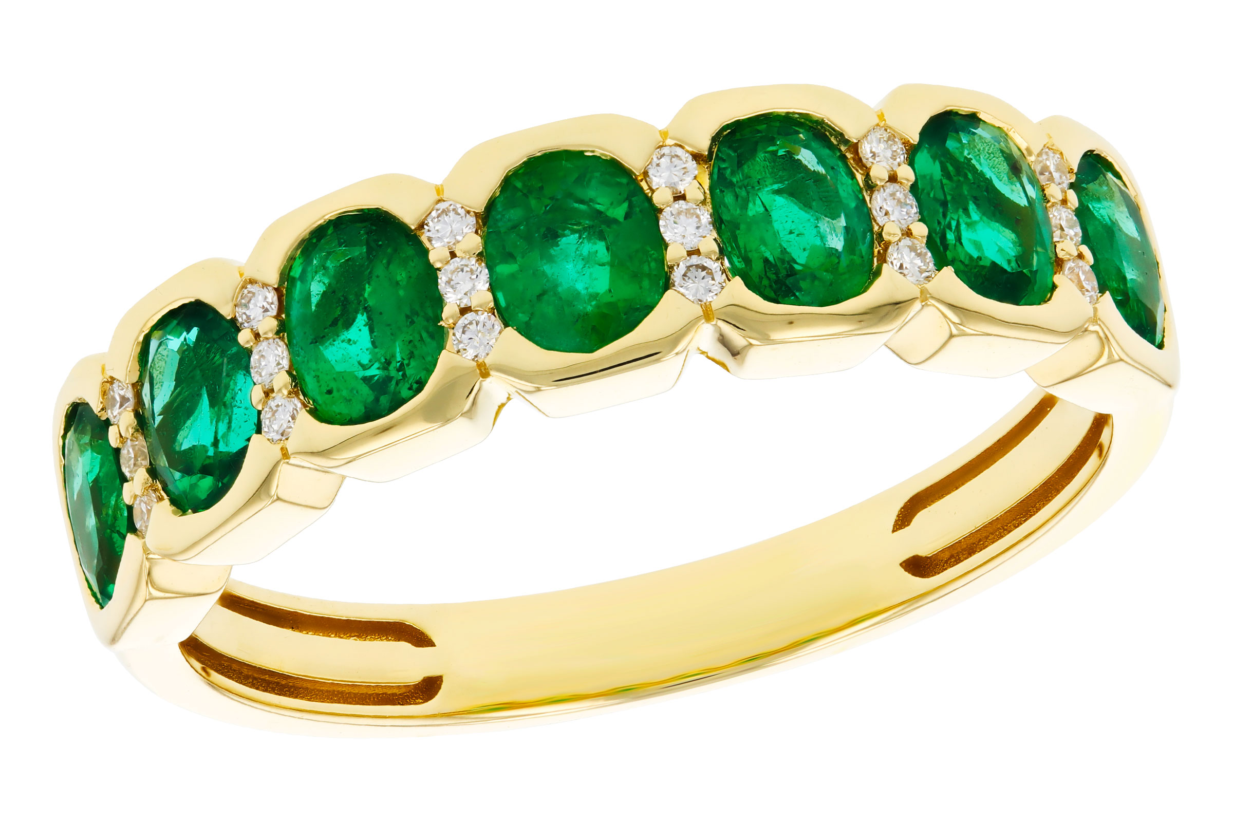 E330-65804: LDS WED RG 1.15 TW EMERALD 1.22 TGW