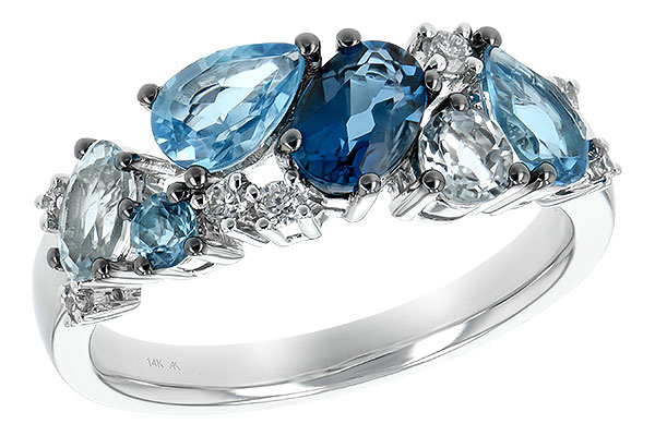 F244-27631: LDS RG 2.05 BLUE TOPAZ 2.16 TGW