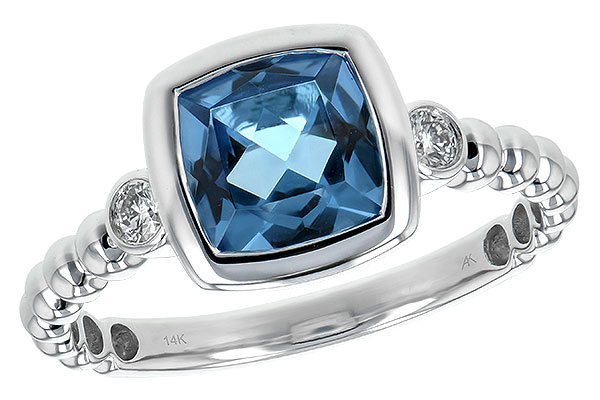 F244-29422: LDS RG 1.57 BLUE TOPAZ 1.65 TGW