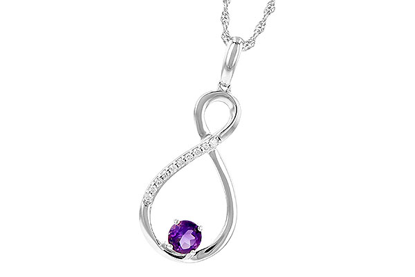 F327-91185: NECK .22 AMETHYST .27 TGW